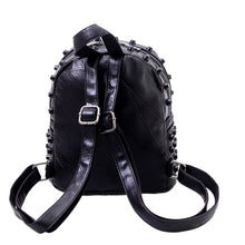 Leather Backpack Women Travel Satchel Shoulder Bag Rivet Backpack School Bag for Teenagers Mochila Feminina 1STL ELY