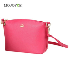 Leather Women Bag Small Imperial Crown Candy Color Handbags Clutches Crossbody Women Messenger Bags Bolsa Feminina ELY