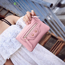 Leather Women Wallets Small Wallets Zipper Wallet for Women Brand Short Leather Purse Clutch Money Bag1STL ELY