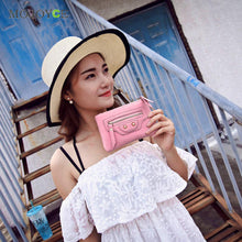 Leather Women Wallets Small Wallets Zipper Wallet for Women Brand Short Leather Purse Clutch Money Bag1STL ELY