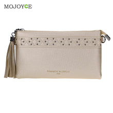 Leisure PU Leather Wallet Women Bag Zipper Shoulder Crossbody Bag Purse Clucth Women Leather Handbag bolsa feminina ELY