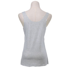 Letters Printed Crop Top Sleeveless O-Neck Leisure Top Vest Cotton Blend Cropped Blusa Tank Top 1STL ELY