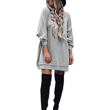 Long Sweatershirt Women Long Sleeve O Neck Hoodie Party Loose Pullovers Pink Hoodies Women M/L/XL ELY