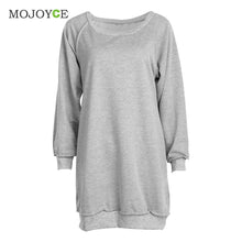 Long Sweatershirt Women Long Sleeve O Neck Hoodie Party Loose Pullovers Pink Hoodies Women M/L/XL ELY