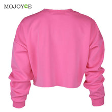 Long Sleeve Hoodie Women Mouse Teeth Print Sweatshirt Women Short Sweatershirt Casual Crop Top Coat Pullover 1STL ELY