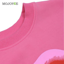 Long Sleeve Hoodie Women Mouse Teeth Print Sweatshirt Women Short Sweatershirt Casual Crop Top Coat Pullover 1STL ELY