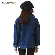Loose Denim Jacket Casual Long Sleeve Pockets Outerwear Women Jacket Jean Coat Plus Size Jean Jacket Women Outerwear ELY