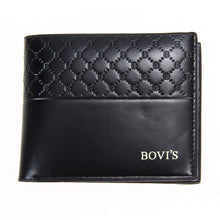 Men PU Leather Wallet Card Clutch Cente Bifold Wallet Mens Card Holder Plaid Design Purses Pockets 1STL ELY