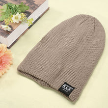 Men Slouch Slouchy Beanie Knit Skull Snowboard Cap Knitted Hats Soft Beanie Gorro Cap ELY