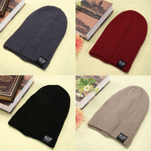 Men Slouch Slouchy Beanie Knit Skull Snowboard Cap Knitted Hats Soft Beanie Gorro Cap ELY