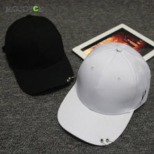 Men Women Hat Ring Hip Hop Curved Strapback Baseball Cap Gorra Snapback Baseball Hat Gorras Planas Hip Hop Snapback Cap ELY