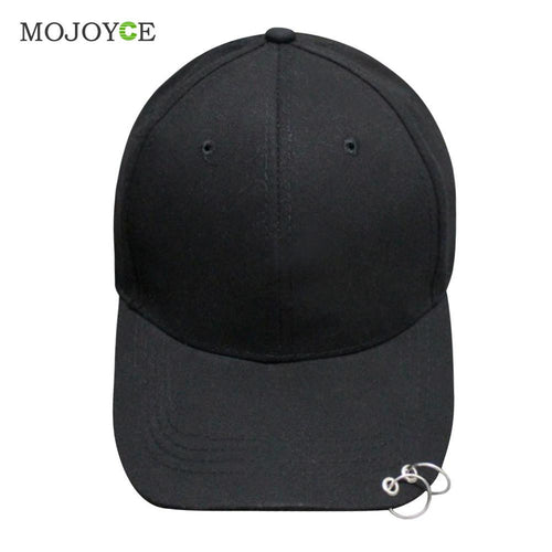 Men Women Hat Ring Hip Hop Curved Strapback Baseball Cap Gorra Snapback Baseball Hat Gorras Planas Hip Hop Snapback Cap ELY