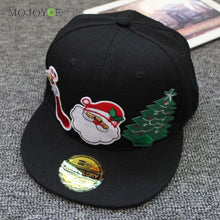 Men Women Snapback Adjustable Baseball Cap Stitchwork Father Christmas Hat Hip Hop Cap Baseball hat for Christmas 1STL ELY