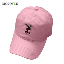 Men bboy Hip Hop adjustable Baseball Hat Cotton Snapback Hat Cap Black Stitchwork Cap ELY