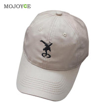 Men bboy Hip Hop adjustable Baseball Hat Cotton Snapback Hat Cap Black Stitchwork Cap ELY