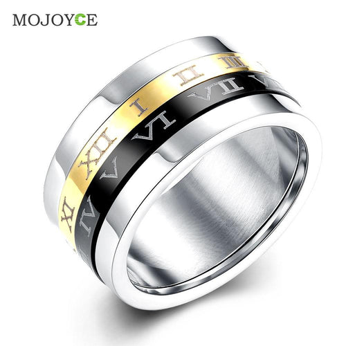 Men's Ring Jewelry Stainless Steel Cool Party Jewelry ELY