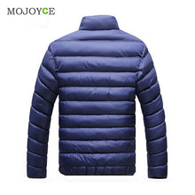 Men's Duck Down Jacket Coat Slim Short Parkas Warm Cotton Coat Thicken Jacket Plus Size Down Coat ELY