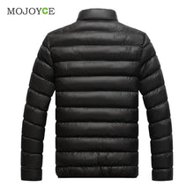 Men's Duck Down Jacket Coat Slim Short Parkas Warm Cotton Coat Thicken Jacket Plus Size Down Coat ELY