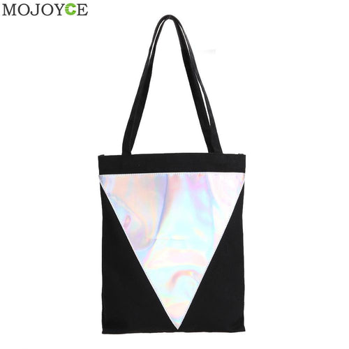 Sequins Women Handbag Canvas Handbags Briefcase Shoulder Bag Tote Women Bag Purse sac a main femme Bolsos Mujer ELY