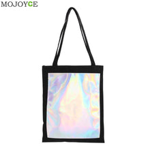 Sequins Women Handbag Canvas Handbags Briefcase Shoulder Bag Tote Women Bag Purse sac a main femme Bolsos Mujer ELY