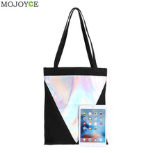 Sequins Women Handbag Canvas Handbags Briefcase Shoulder Bag Tote Women Bag Purse sac a main femme Bolsos Mujer ELY