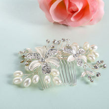 Wedding Flower Party Bridal Hairwear Tiara Crystal Flower Party Bridal Hair Jewelry Hair Combs Tiara 1STL ELY