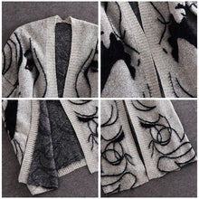 Women's Long Knitted Cardigan Loose Casual Sweater Lady Jacket Coat ELY