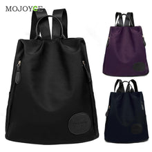 Nylon Backpack Women Shoulder Bags Mochila Feminina Leisure Vintage Mochilas Mujer Backpacks Back Pack ELY