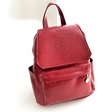 Oil Leather Backpack Women School Bags for Teenagers PU Leather Backpack 4 Colors Travel Bag Pouch Mochila Feminina ELY
