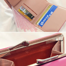 PU Faux Leather Women Small Wallet Letter Print Card Holder Zip Coin Purse Clutch Coins Wallet Purses Pockets1STL ELY
