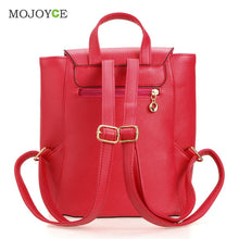 PU Leather Backpack Women Mochila Backpacks for Teenage Girls School Bags for Teenagers Bagpack Mochilas Mujer ELY