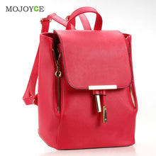 PU Leather Backpack Women Mochila Backpacks for Teenage Girls School Bags for Teenagers Bagpack Mochilas Mujer ELY