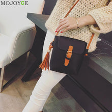 PU Leather Barrel Women Bag Tassel Belt Leisure Shoulder Crossbody Bag Tassel Bucket Handbags Tote Satchel Brand Bolsa ELY