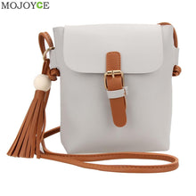 PU Leather Barrel Women Bag Tassel Belt Leisure Shoulder Crossbody Bag Tassel Bucket Handbags Tote Satchel Brand Bolsa ELY