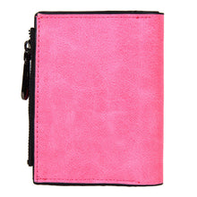 PU Leather Wallet Women Men Button Hasp Clutch Case Purse Holder Carteira Feminina Wallet Women Luxury Brand ELY