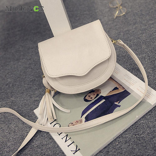 PU Leather Women Bag Crossbody Tassels Leisure Shoulder Women Messenger Bag Bolsa Feminina Women Leather Handbags ELY