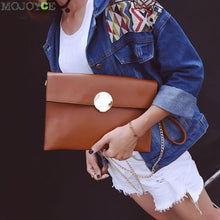 PU Leather Women Bag Women Messenger Bags Lock Ladies Shoulder Crossbody Bag Women Leather Handbag Chain Lock Bolsas ELY