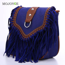 PU Leather Women Bags Retro Tassels Leisure Handbag Shoulder Bags Handbags Women Famous Brands Bolsa Feminina Clutch ELY