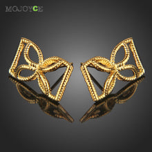 Popular Korean Style Gold Filled Ear Stud Piercing Alloy Earrings 1STL ELY