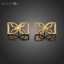Popular Korean Style Gold Filled Ear Stud Piercing Alloy Earrings 1STL ELY