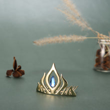 Princess Girls Crown For Children Cosplay Headwear GoldBlue Crowns Beautiful Headhand Hair Accessary ELY