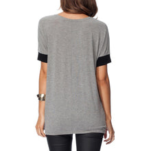 Pure Color Loose T-Shirt Women Leisure O-Neck Blusa Cropped Camiseta Feminina Tee Shirt Femme Women Tops 1STL ELY