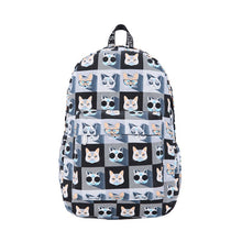 Retro Printing Graffiti Backpack College Wind Many Cat Backpack School Bags Cat Backpack Mochila Feminina 1STL ELY
