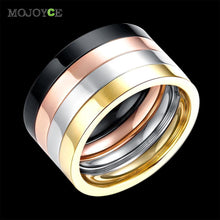 Ring Stainless Steel Gold Mens Ring Jewelry Cool Party Jewelry ELY