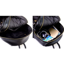 Rivet Women Bags Black PU Leather Backpack Mochila Feminina Girl School Shoulder Bag Satchel Bolsa Feminina 1STL ELY