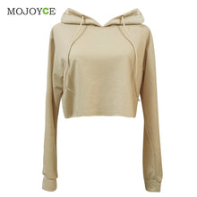 Short Hoodie Sweatshirt Jumper Long Sleeve Crop Top Pullover Tops Hoodies Women Hoodie Sweatshirt Women ELY