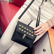 Shoulder Rivet Women Bags Women Messenger Bags PU Crossbody Bags Bolsas Women Leather Handbag Clutch Bolsa Feminina ELY