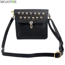 Shoulder Rivet Women Bags Women Messenger Bags PU Crossbody Bags Bolsas Women Leather Handbag Clutch Bolsa Feminina ELY