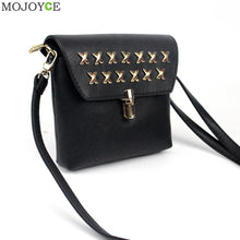 Shoulder Rivet Women Bags Women Messenger Bags PU Crossbody Bags Bolsas Women Leather Handbag Clutch Bolsa Feminina ELY