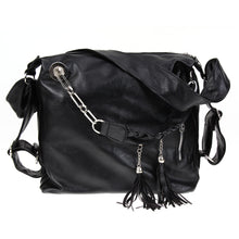 Shoulder Women Bag PU Tassel Women Leather Handbag Black Women Messenger Bag Handbags Luxury Bolsa Feminina ELY